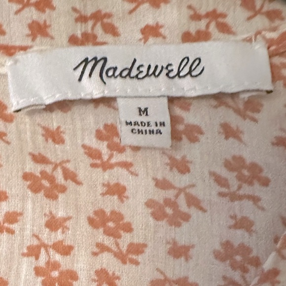 Madewell Ruffle-Yoke Prairie Top - Picture 4 of 6
